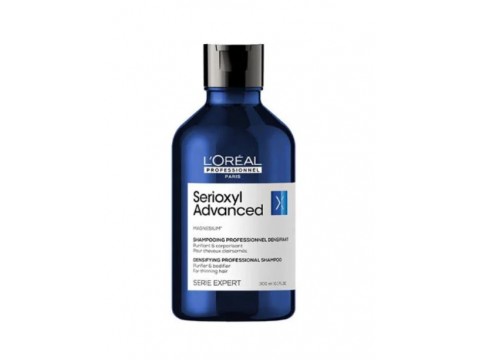 LOREAL Professionnel Serioxyl Advanced Densifying valomasis šampūnas retėjantiems plaukams 300ml